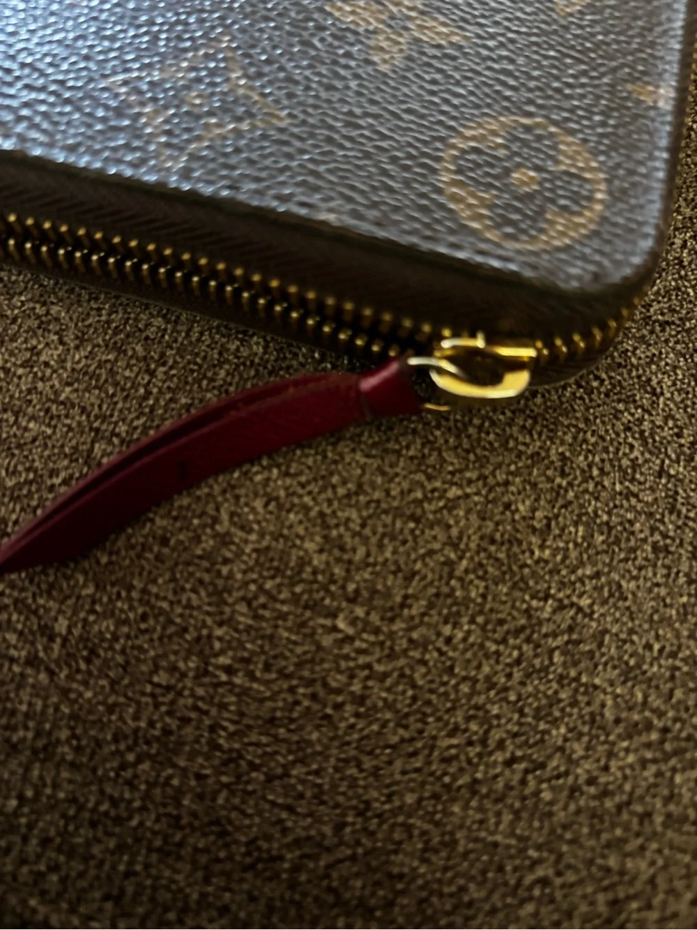 LOUIS VUITTON MONOGRAM CANVAS CLEMENCE WALLET